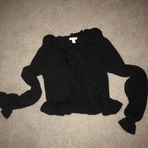 Charter Club SWEET GIRL'S RUFFLY CARDIGAN  SZ XL